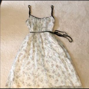 Urban Outfitters Shimmer Floral Maxi Dress - M